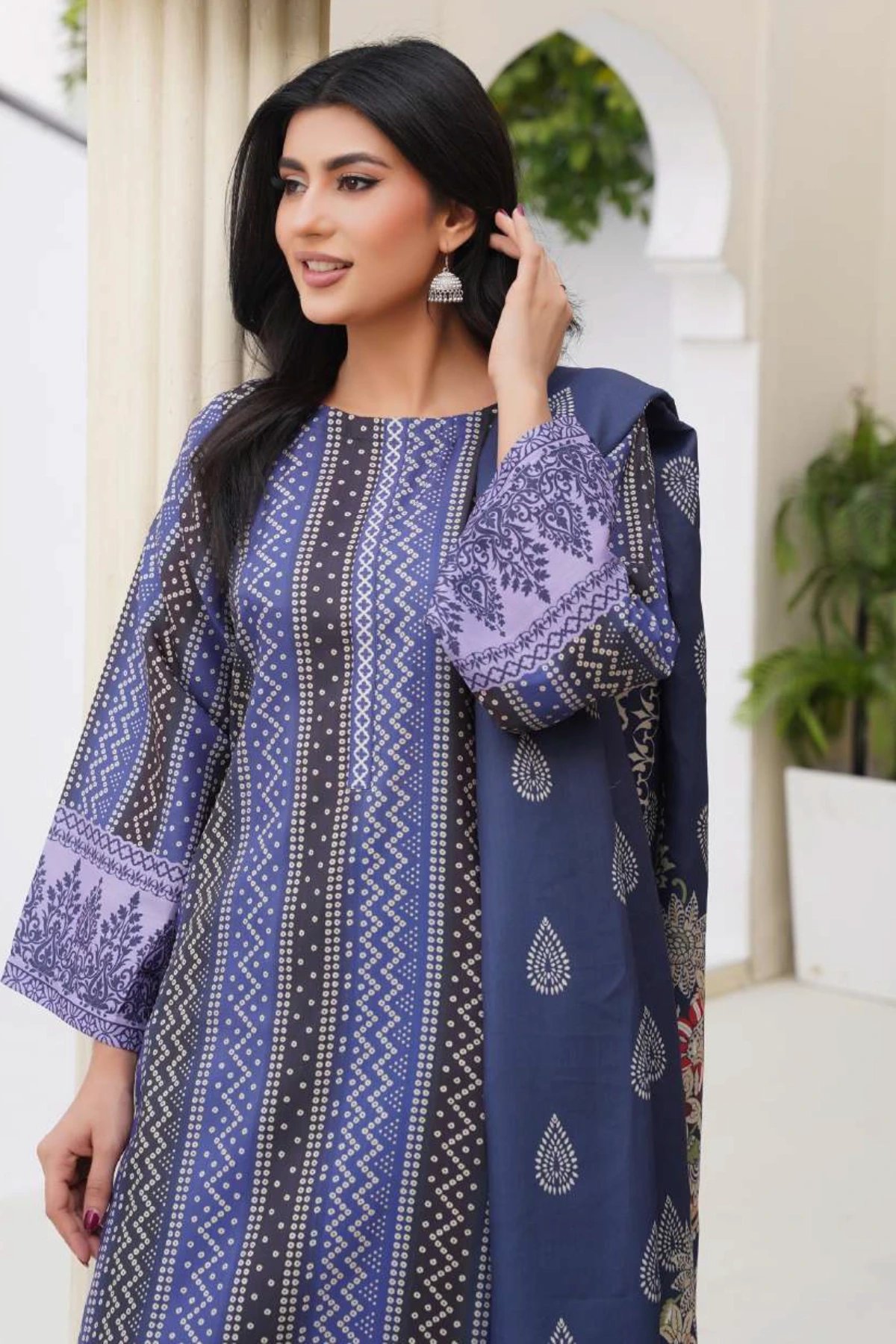 Amarah premium collection 3 piece chunri printed suit - Image 2