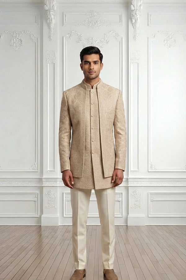 Men's luxe sherwani With Trouser