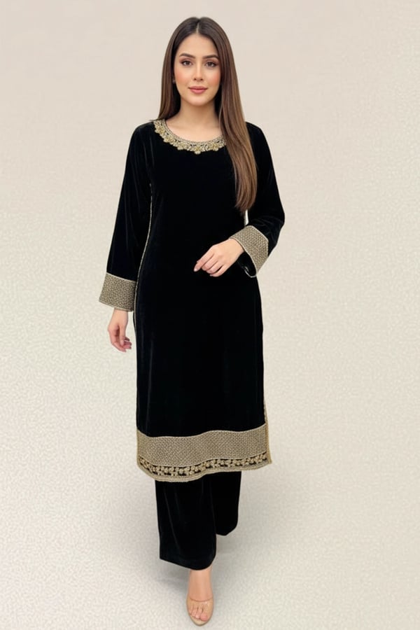 Shiffonz 2 piece velvet co-ord set