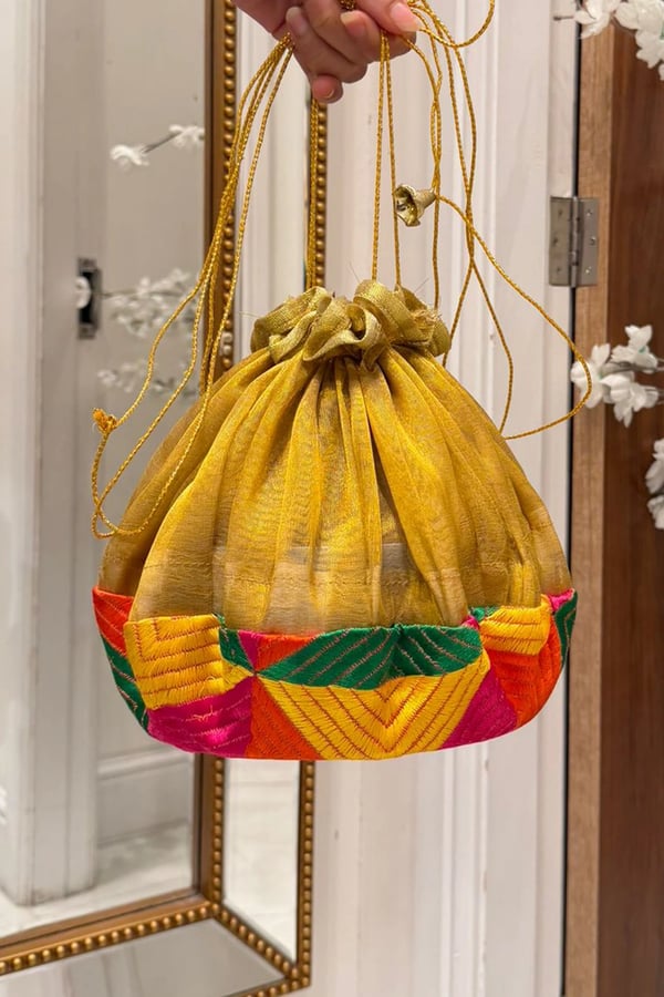 Dry fruit potli bag - MULTI, FREE SIZE