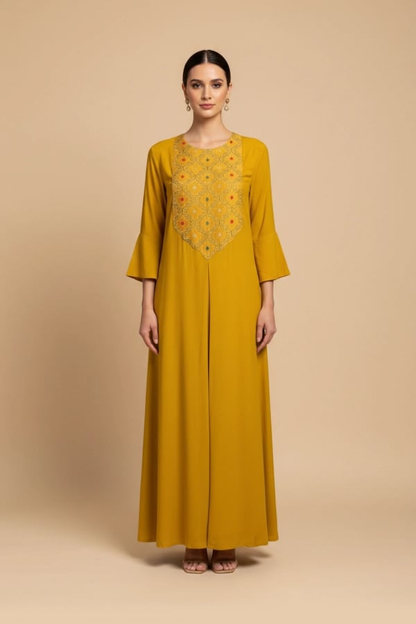Contemporary Ethnic maxi dress
