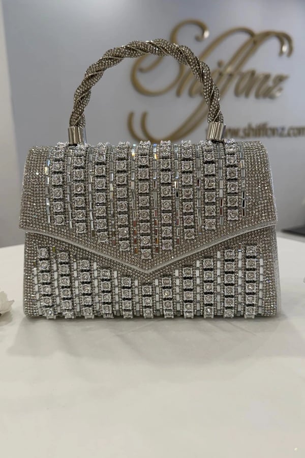 Luna luxe clutch bag - Gold, FS