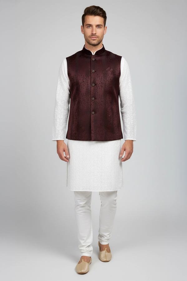 Men's luxe waistcoat