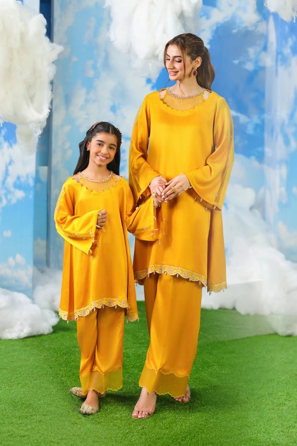Nadia premium kids coord mother and daughter collection