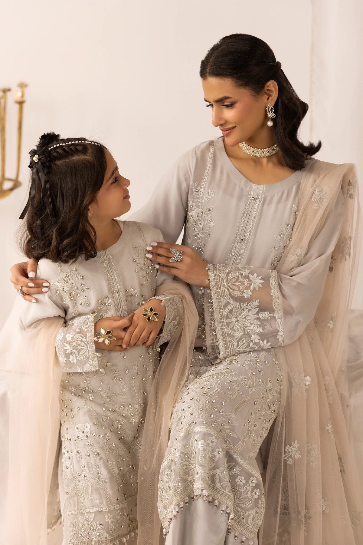 Ayra premium collection 3 piece kids embroidered suit - Image 2