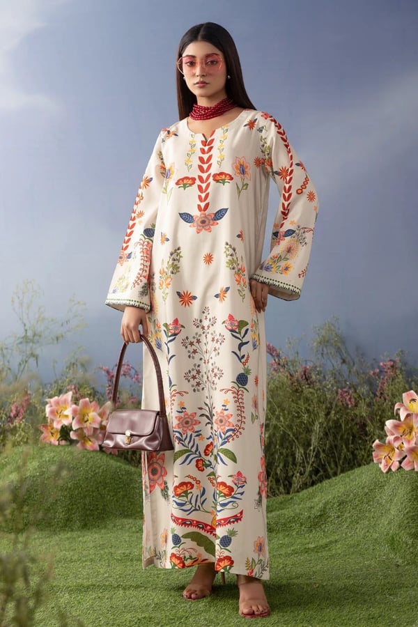 Jeem coords kaftan collection 2 piece set - Cream, X - Large