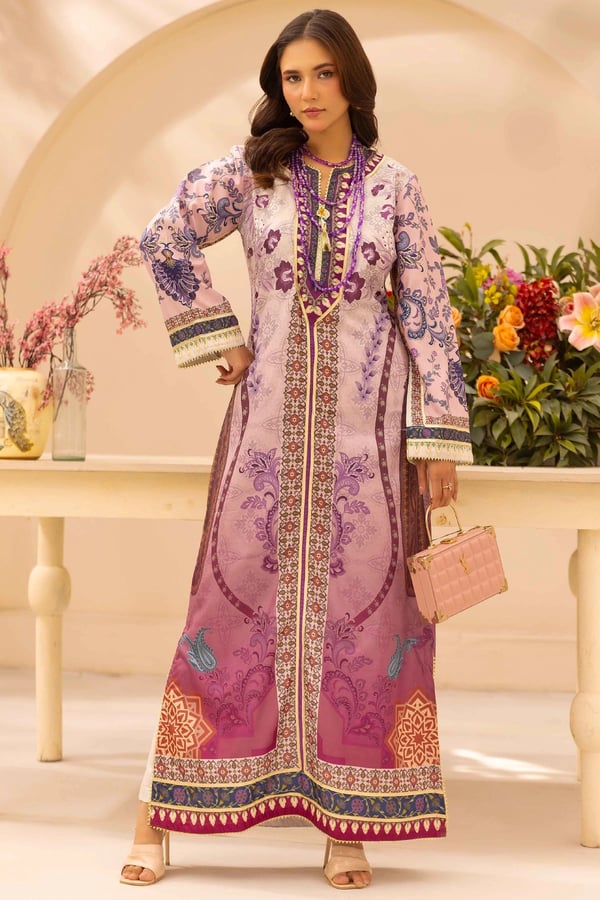 Halim mother and daughter collection 2 piece suit - Lilac, X - Large