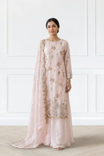 Maya premium collection 3 piece luxe suit - LPINK, Medium