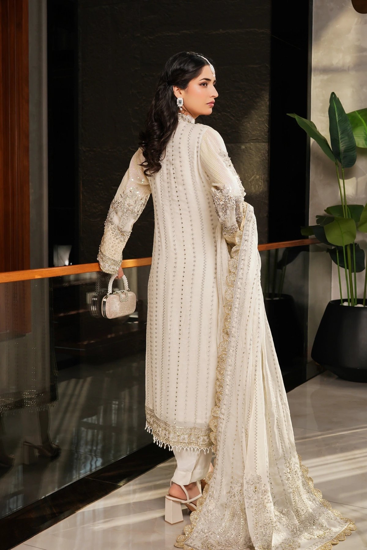 Aayat premium collection 3 piece embroidered suit - Image 2