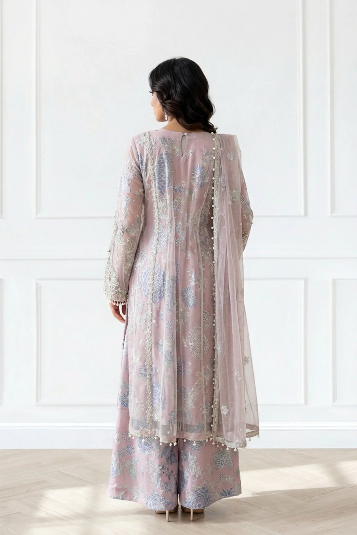 Lara premium collection 3 piece embroidered suit - Image 2