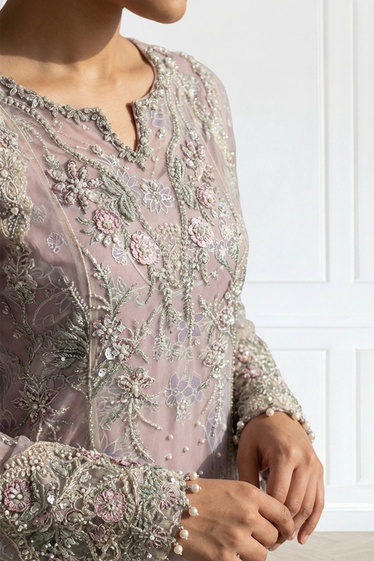 Lara premium collection 3 piece embroidered suit - Image 3