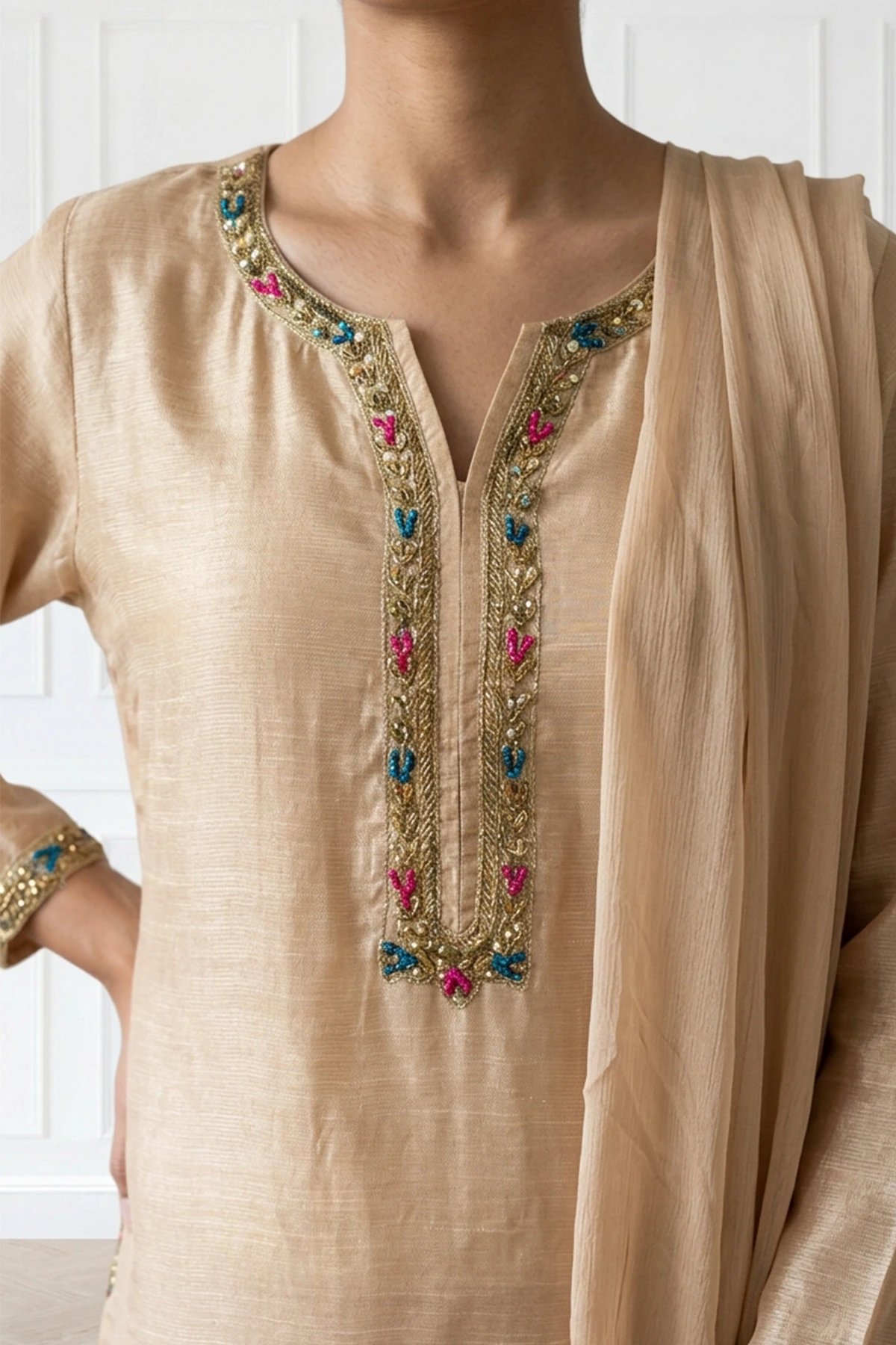 Rana 3 piece embroidered premium collection - Image 3