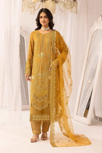 Lavish mother and daughter embroidered collection - MUSTAR, Medium