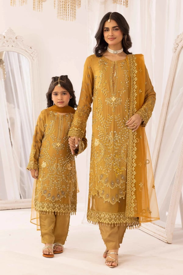Lavish mother and daughter kids embroidered collection - MUSTAR, 24
