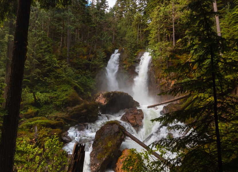 Begbie Falls near Revelstoke