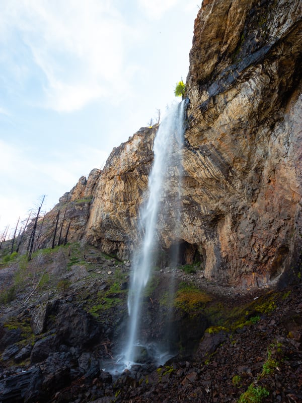 Christie Falls in the Okanagan.