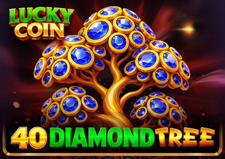 40 Diamond Tree Lucky Coin