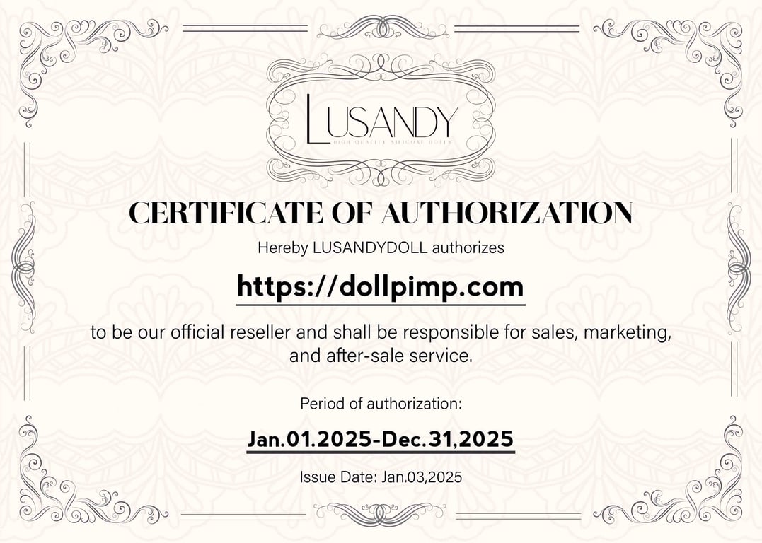 lusandy doll authorized vendor