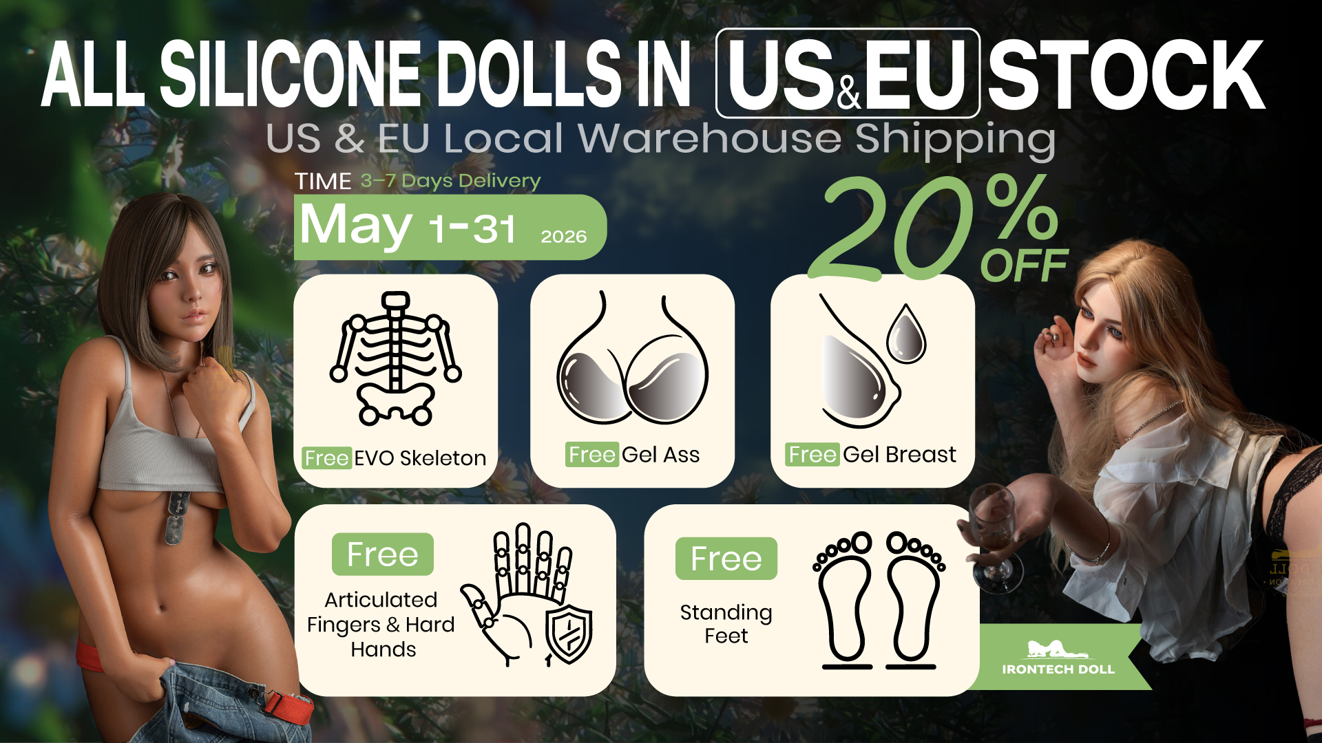 irontech doll in stock