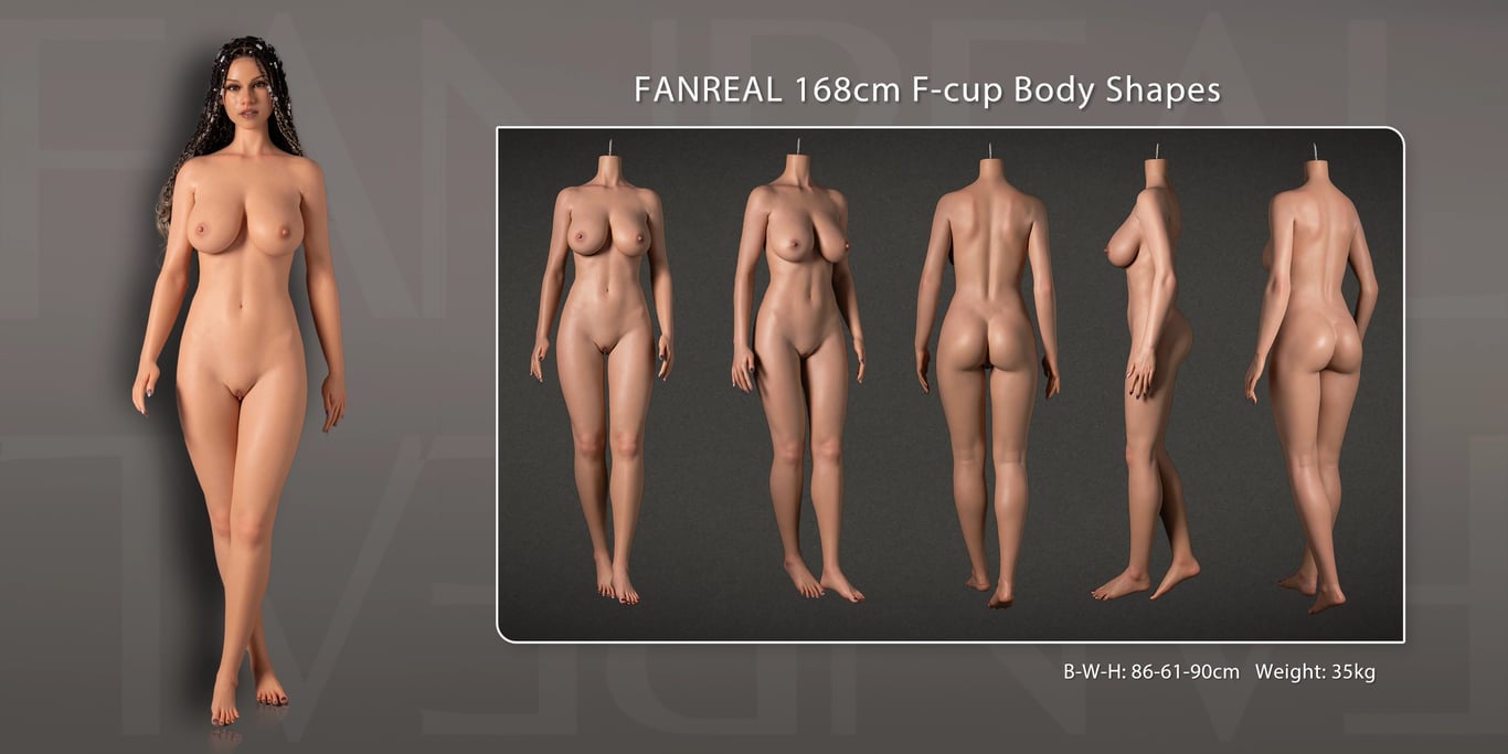 fanreal doll 168cm measurements