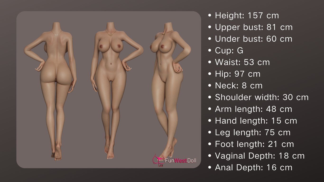 funwest silicone 157cm G cup