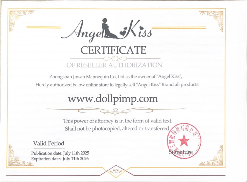 angel kiss doll authorized vendor