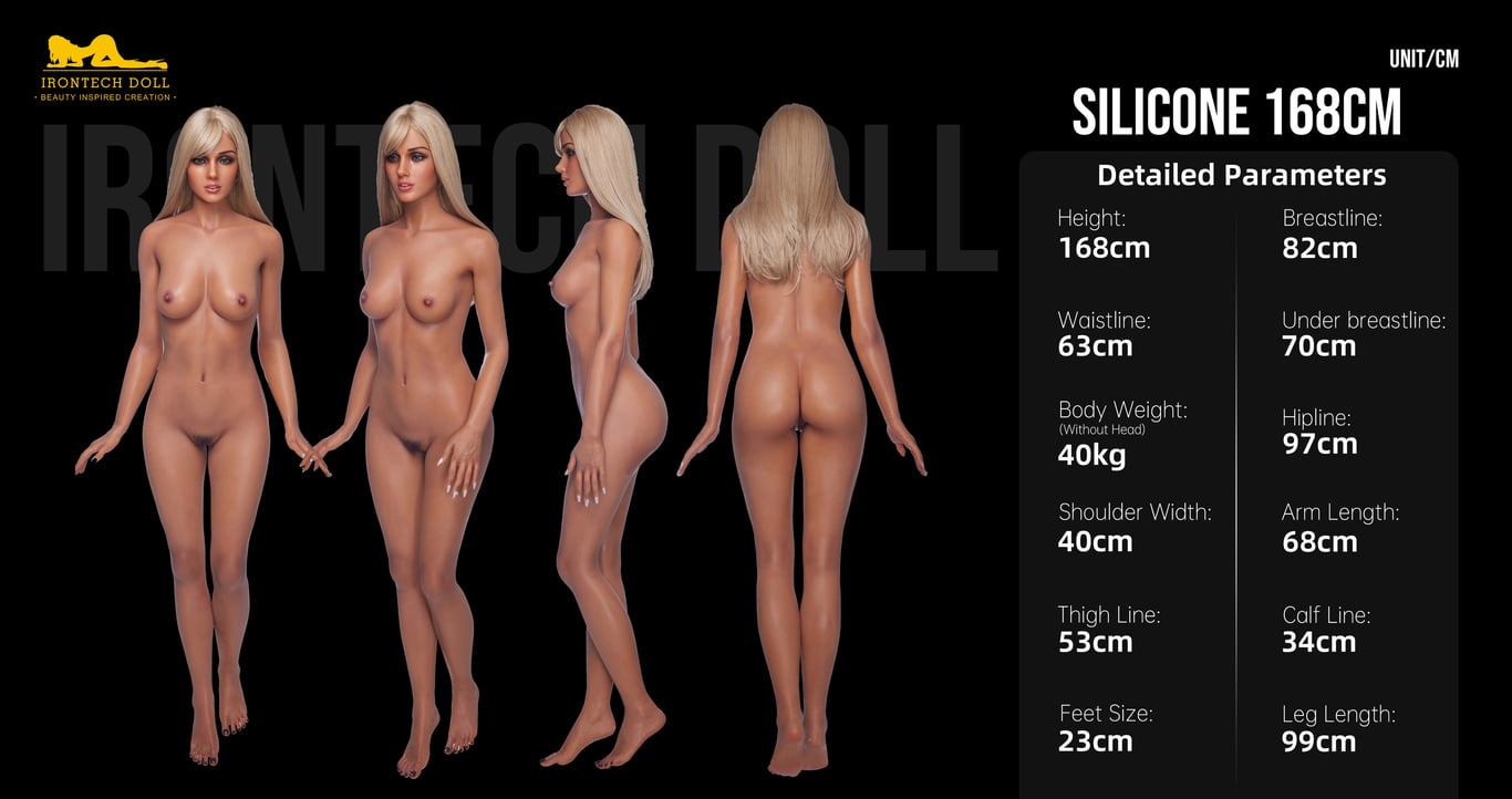 irontech silicone 168cm
