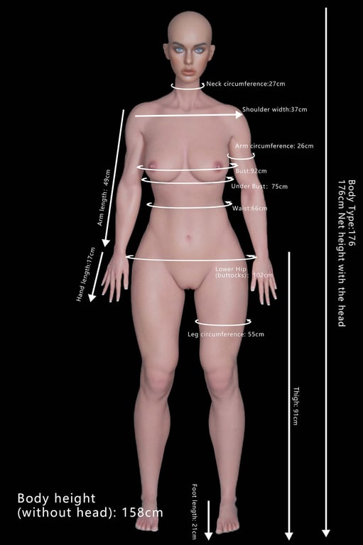 top fire doll 176cm body