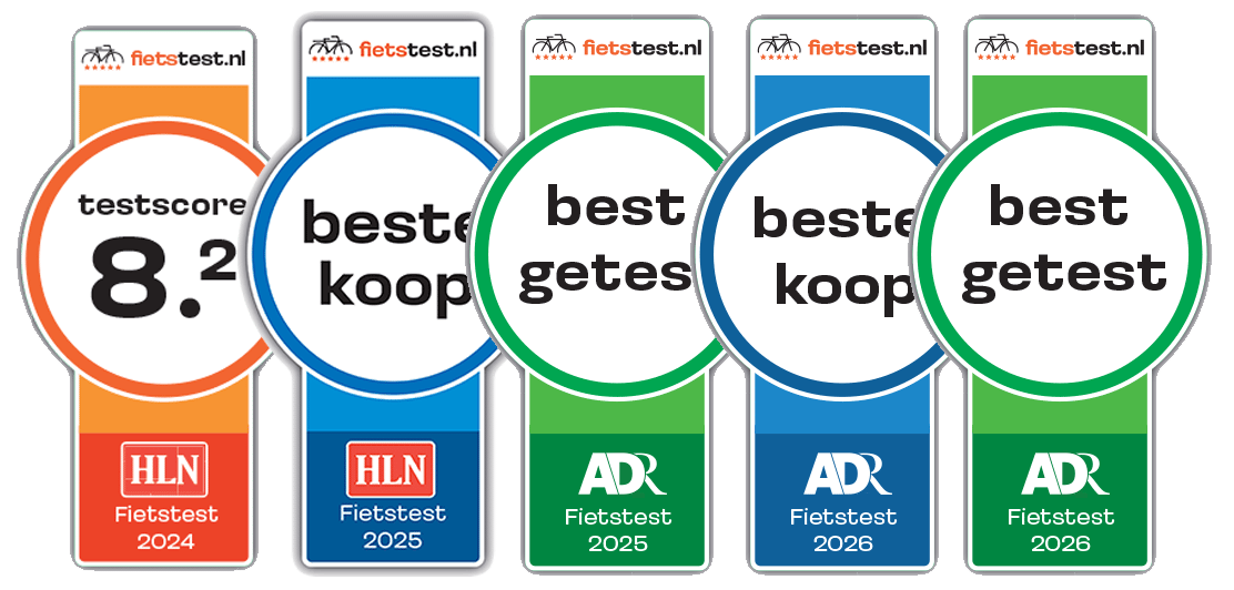 FOLT oorkondes van de AD en HLN Fietstest van 2024 tot 2026