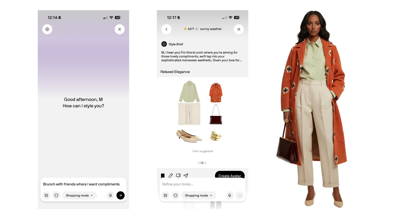 Alta’s search returning curated results for a natural language prompt