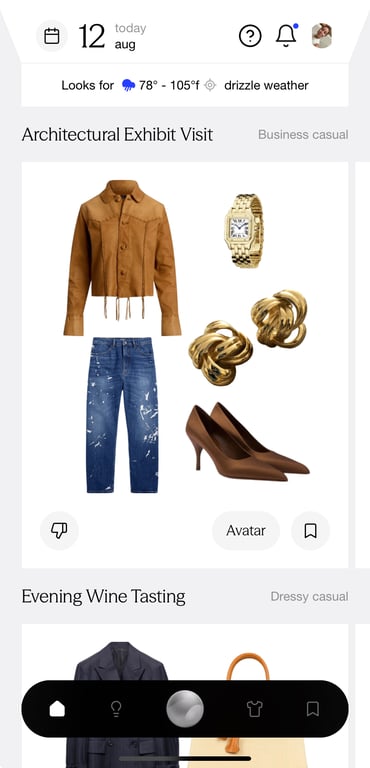 Daily outfits feature