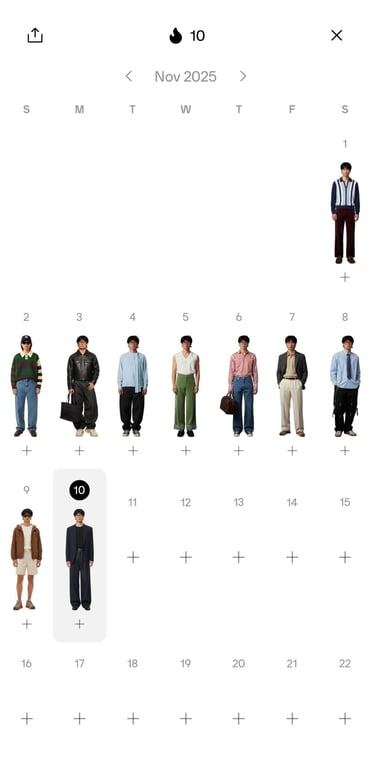 Alta packing list interface for men