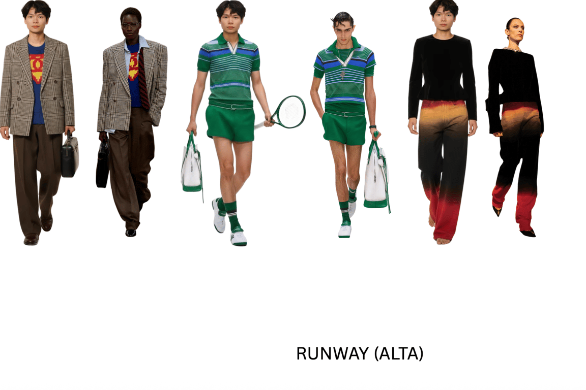 Alta runway-to-avatar try-on
