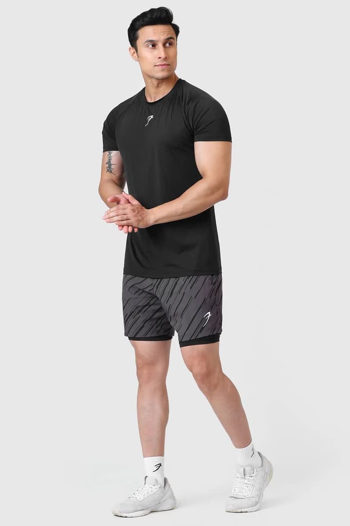 Bare Nylon T-shirt Black — photo 2