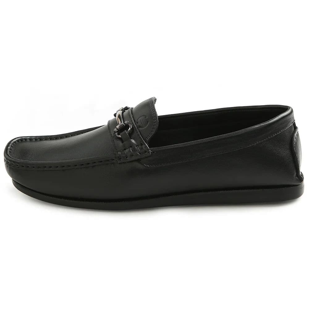 Healers Black Casual Loafers For Men S201-01 By Liberty — photo 4