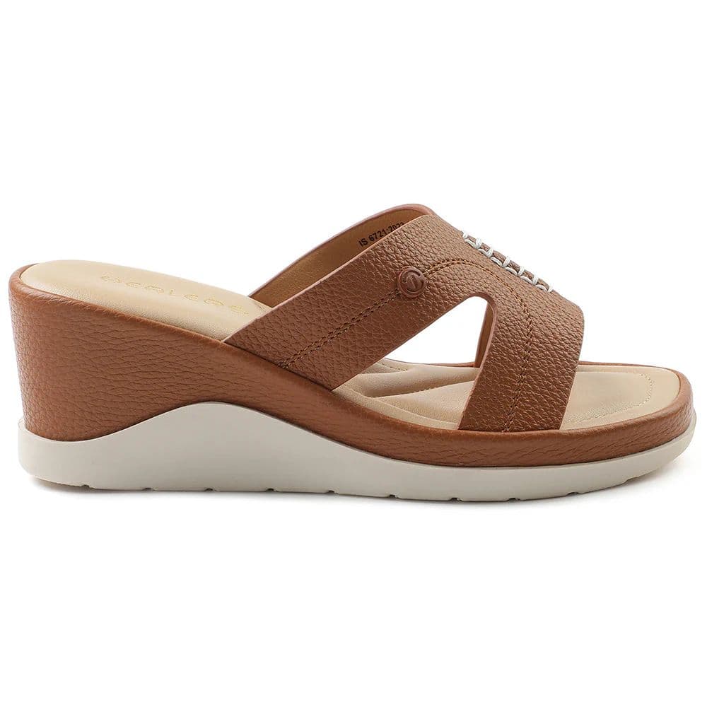 Healers Tan Casual Sandal For Women S172-02 By Liberty — photo 2