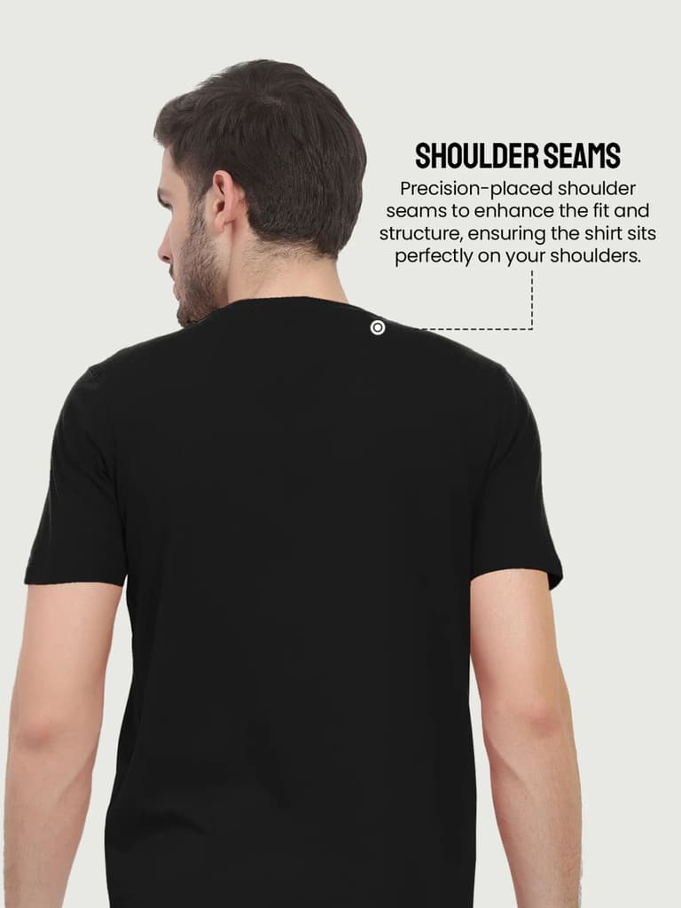 Organic Cotton solid T-shirt for men - Pack Of 2 — photo 10