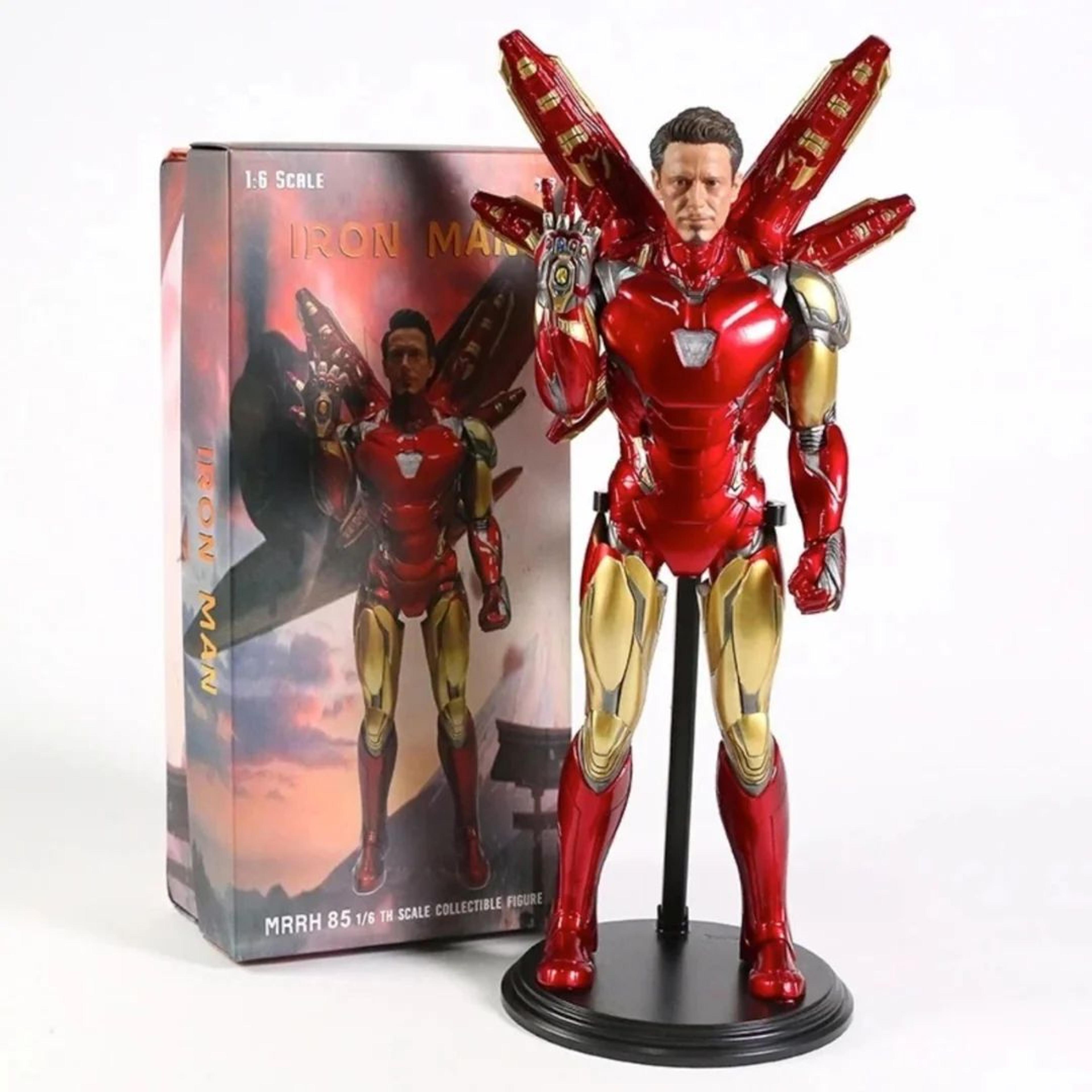 Iron Man Nano Tech Collectible Figure | Avengers Infinity Armor Edition