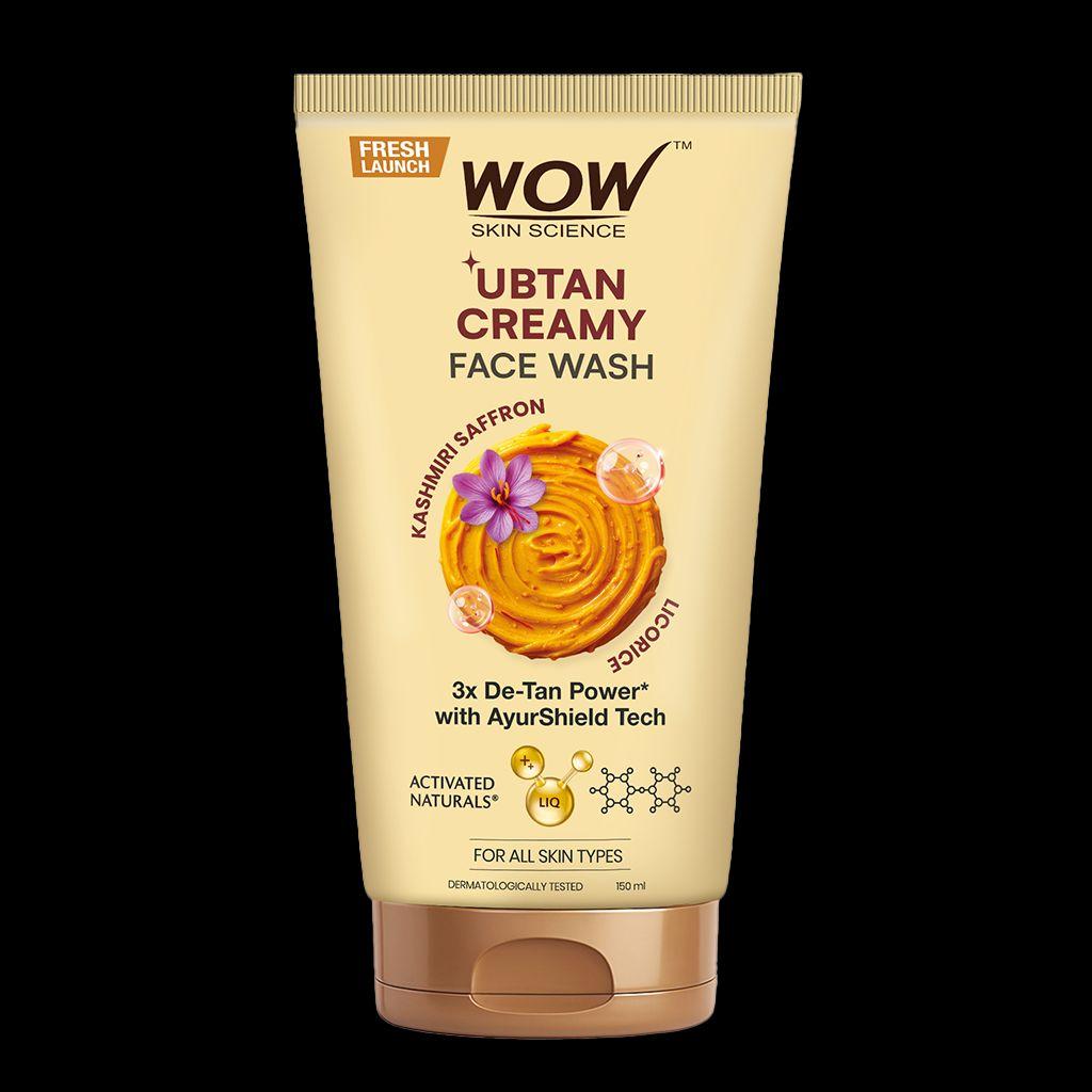 Ubtan Cream Face Wash Brightening & Deep Cleanse