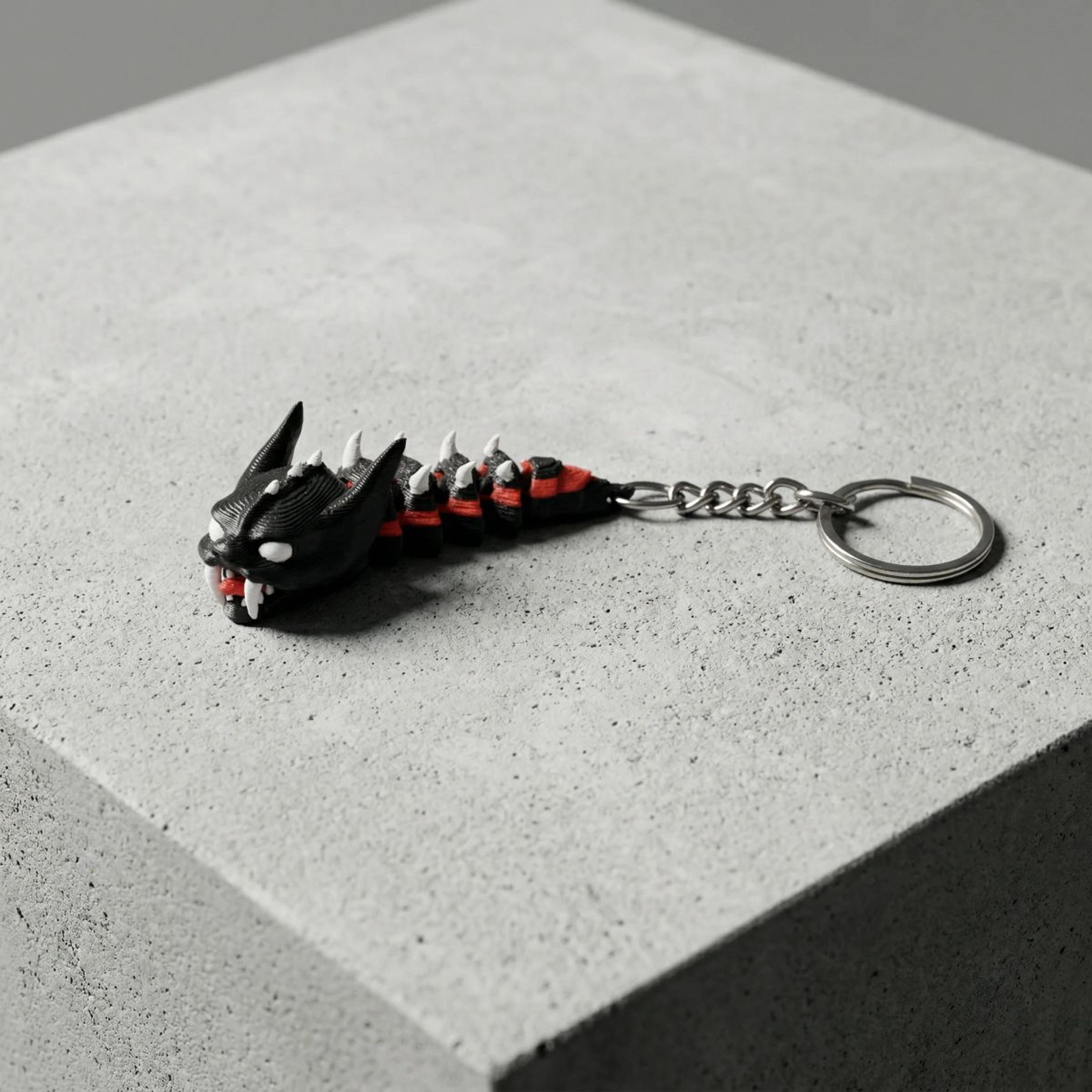 Baby Dragon Keychain