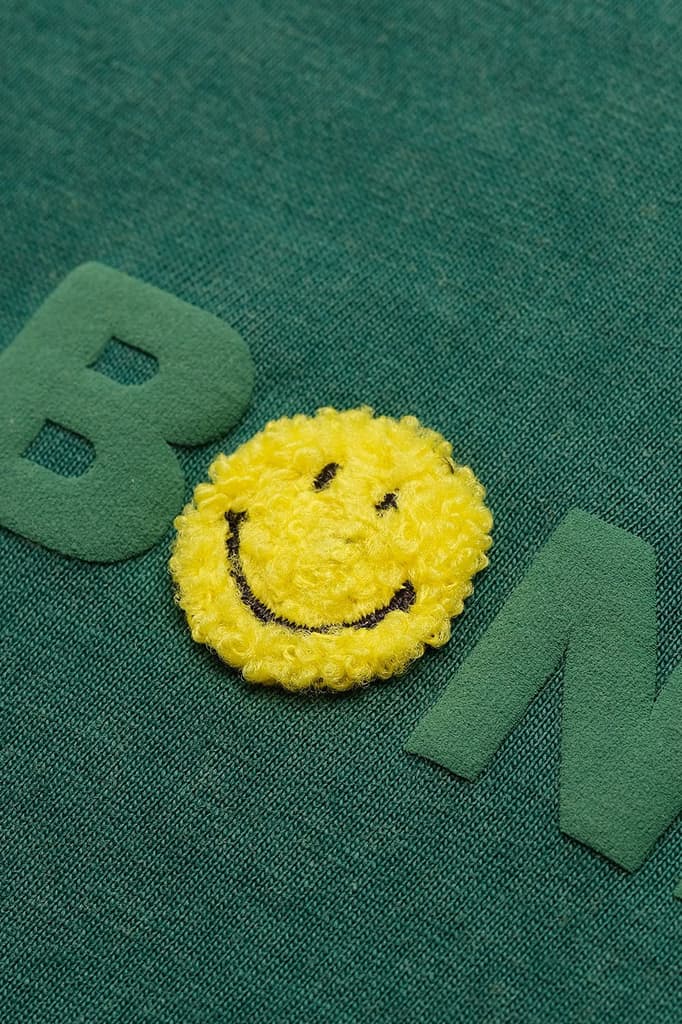 Bottle Green Smiley Originals x Bonkers Oversized T-shirt — photo 9