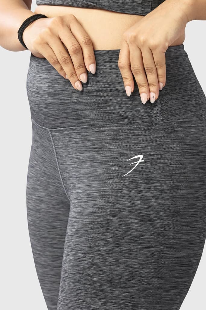 Essential Melange Leggings Grey — photo 2