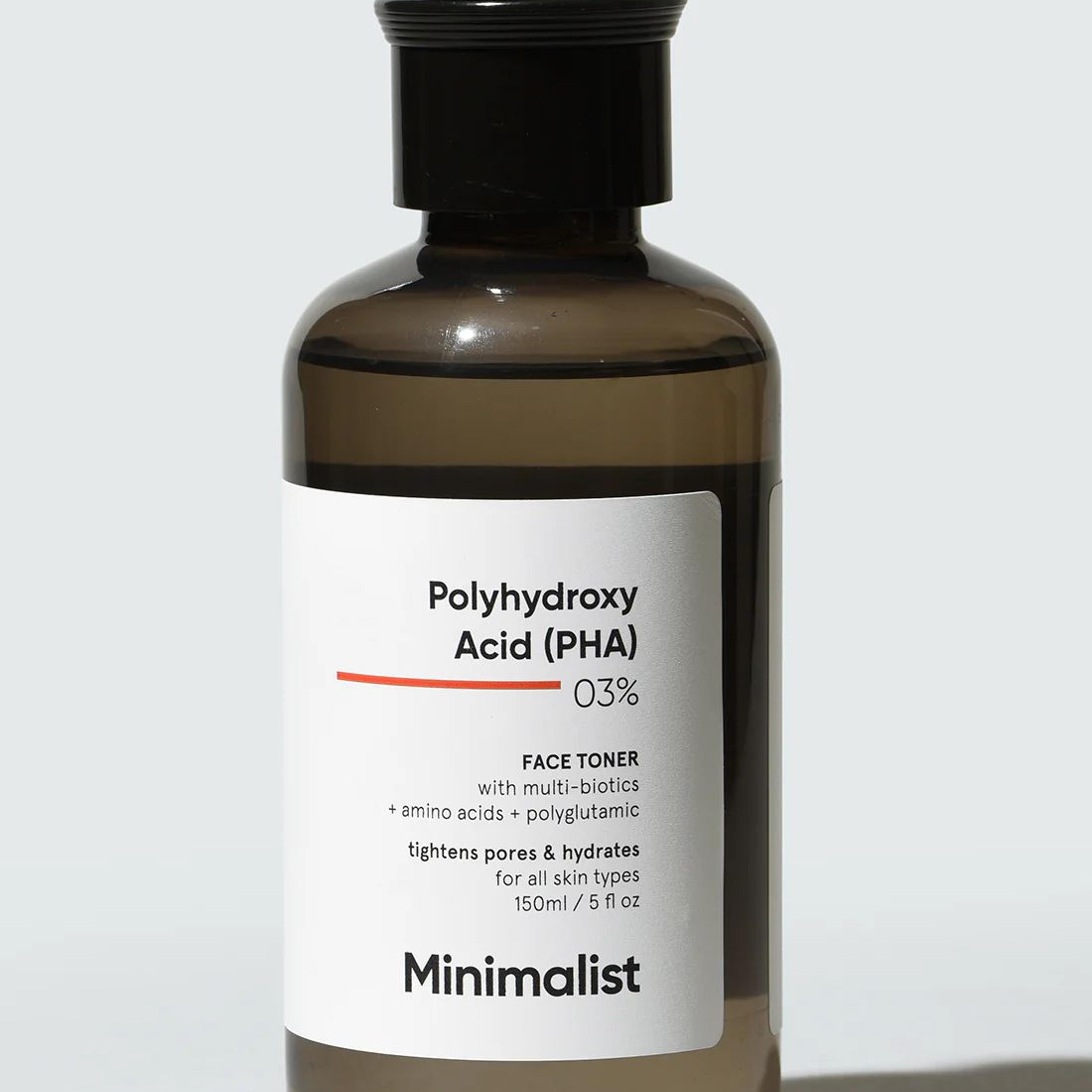 Polyhydroxy Acid (PHA) 3% Face Toner
