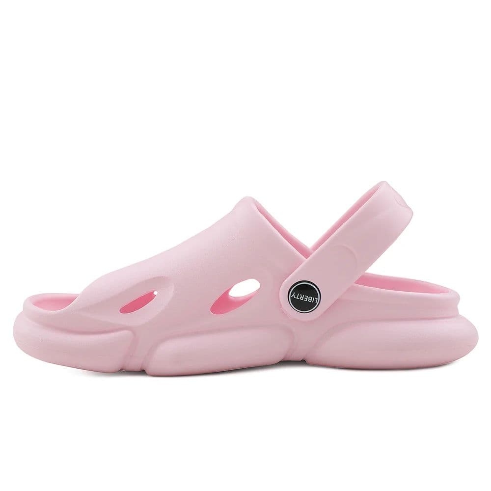 A-HA Pink Casual Clogs For Kids BEACHFIT01 By Liberty — photo 3
