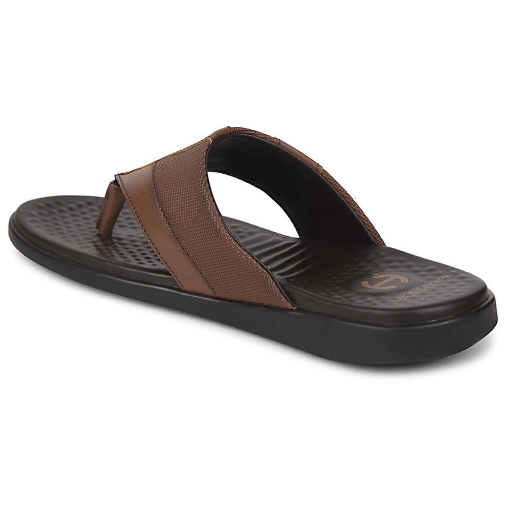 Healers Tan Casual Slipper For Men SOFTER-2 By Liberty — photo 4