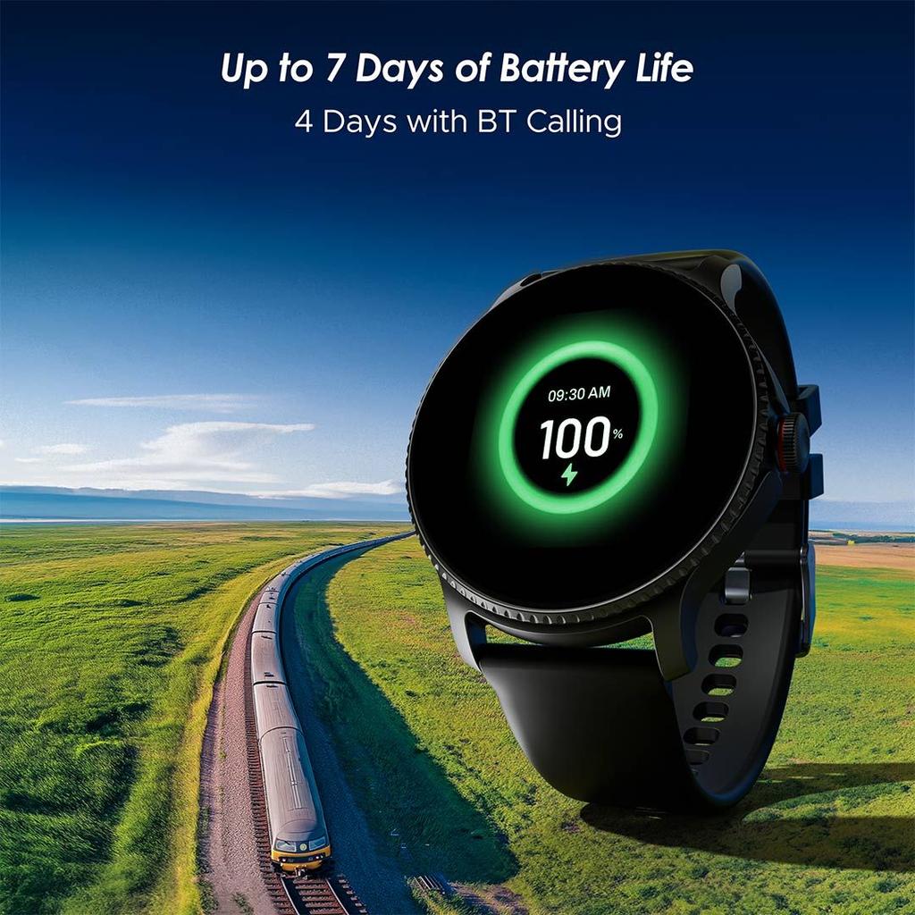 boAt Lunar Discovery | Premium Smartwatch with 1.39" Display, QR Code Hub, 700+ Active Modes, Crest Fitness Challenge — photo 9