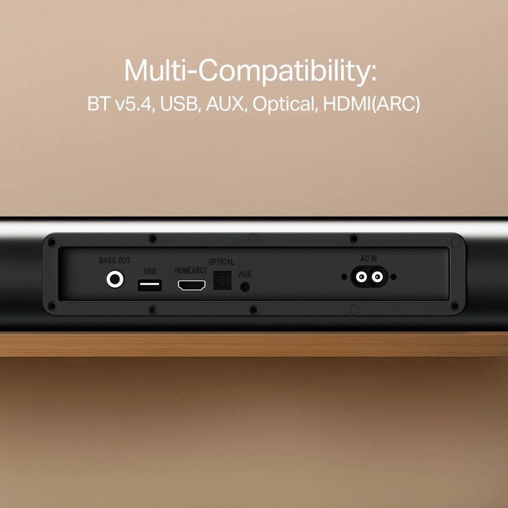 boAt Aavante 2.1 1550 Plus | 160W 2.1 Channel Soundbar with Bluetooth v5.4, EQ Modes & Master Remote — photo 4