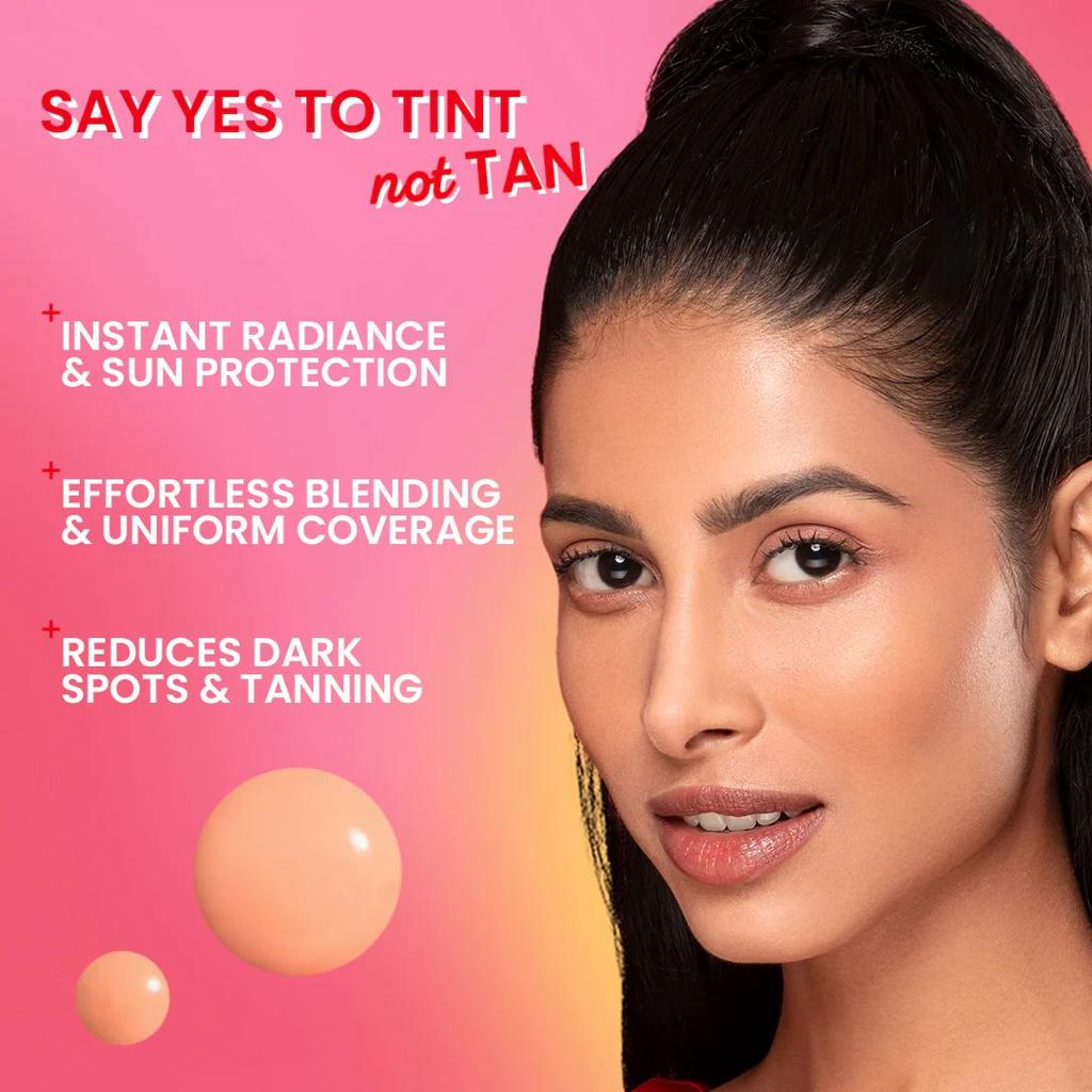 Strawberry Dew Tinted Sunscreen SPF 50+, Warm Ivory- Pack of 2 — photo 5
