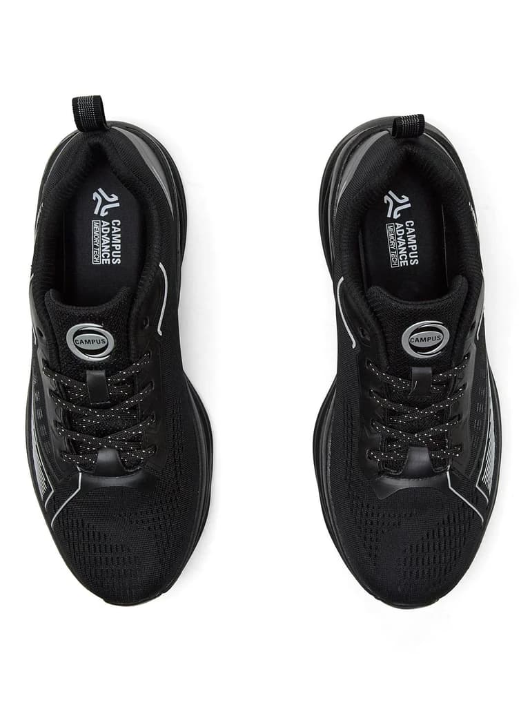 SPINE Black Men's Running Shoes — photo 6