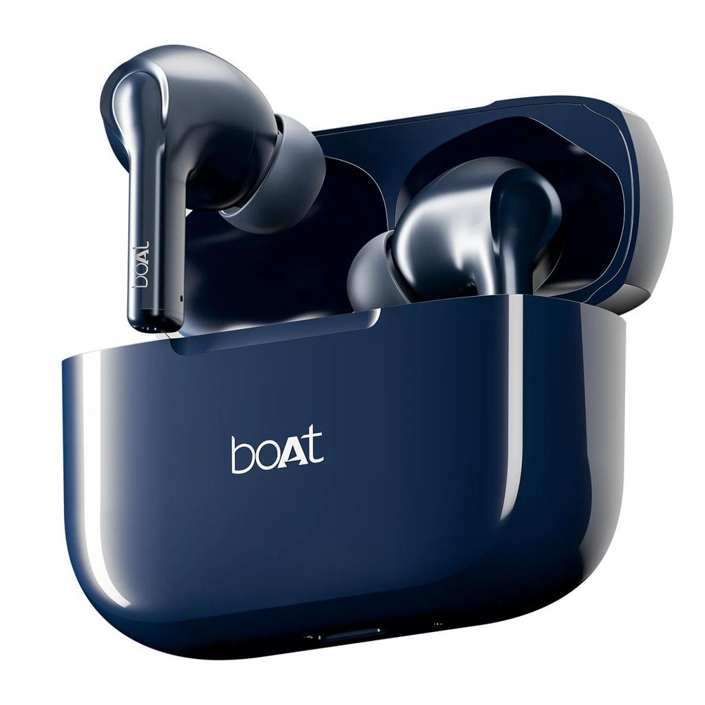 boAt Airdopes 161 SS Edition | TWS Earbuds with Massive Playback of upto 40 Hours, IPX5 Water & Sweat Resistance, IWP Technology, Type C Interface — photo 3